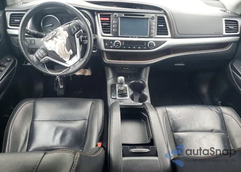 2019 Toyota Highlander Se из США, поврежденный, VIN 5TDJZRFHXKS622598